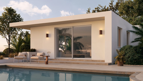 Baie vitrée en aluminium Pléiade®