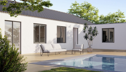 Fenêtre aluminium ouvrant caché intérieur Pléiade®